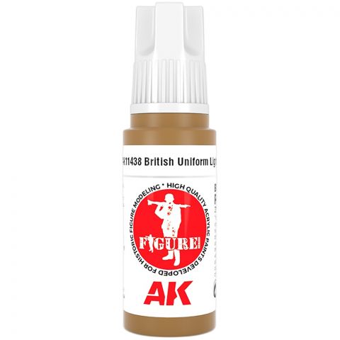 Краска AK Interactive Figures: British Uniform Lights AK11438 (17 мл)