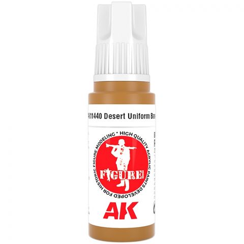 Краска AK Interactive Figures: Desert Uniform Base AK11440 (17 мл)