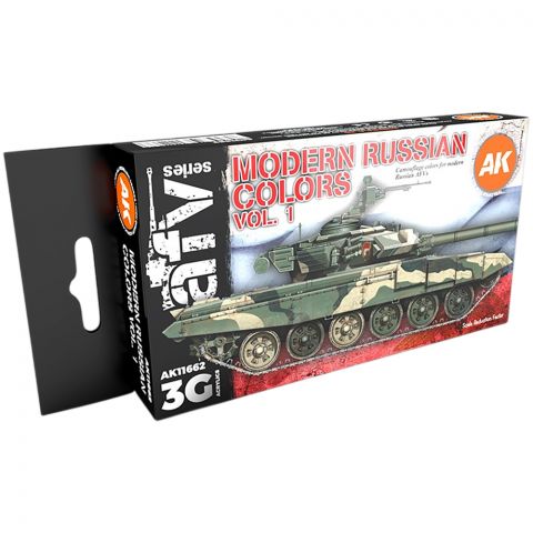 Набор красок AK Interactive: Modern Russian Colours Vol. 1 AK11662