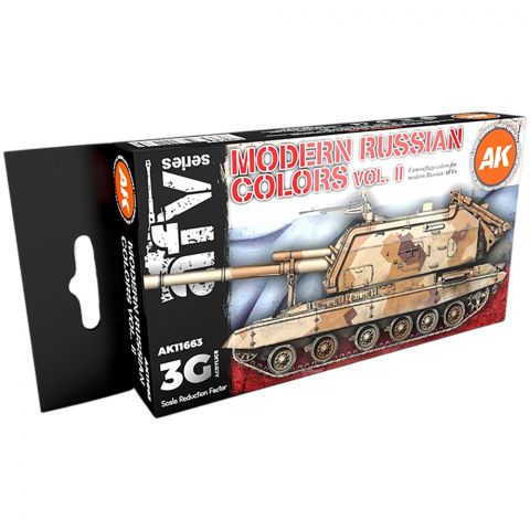 Набор красок AK Interactive: Modern Russian Colors Vol. 2 AK11663