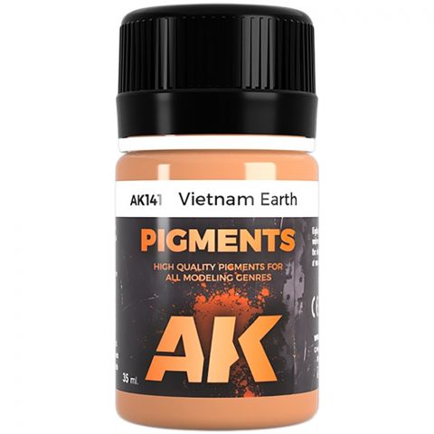 Краска AK Interactive Pigments: Vietnam Earth AK141 (35 мл)