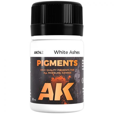 Краска AK Interactive Pigments: White Ashes AK142 (35 мл)