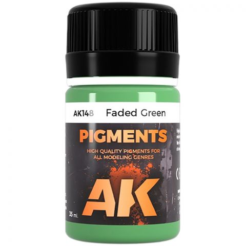 Краска AK Interactive Pigments: Faded Green AK148 (35 мл)
