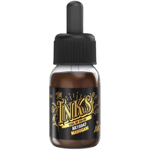 Краска AK Interactive The Inks: Mahogani AK16047 (30 мл)