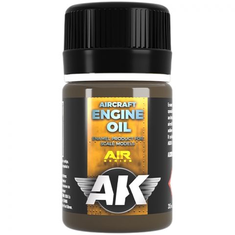 Краска AK Interactive Effects: Aircraft Engine Oil AK2019 (35 мл)