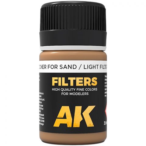 Краска AK Interactive Effects: Ocher for Sand (Light Filter for Wood) AK261 (35 мл)