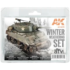 Набор красок AK Interactive: Winter Weathering Set AK4270