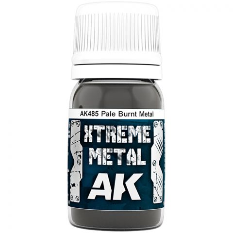 Краска AK Interactive Xtreme Metal: Pale Burnt Metal AK485