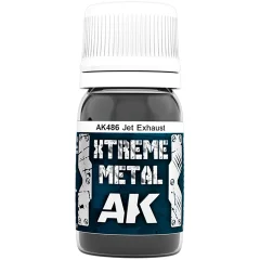 Краска AK Interactive Xtreme Metal: Jet Exhaust AK486