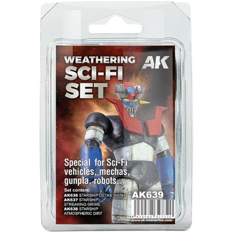 Набор красок AK Interactive: Weathering Sci-Fi Set AK639