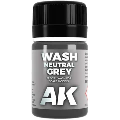 Краска AK Interactive Washes: Neutral Grey AK677
