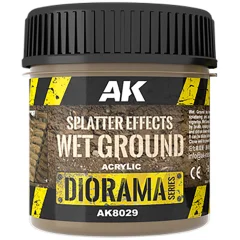 Текстурная паста AK Interactive Diorama: Splatter Effects Wet Ground AK8029 (100 мл)