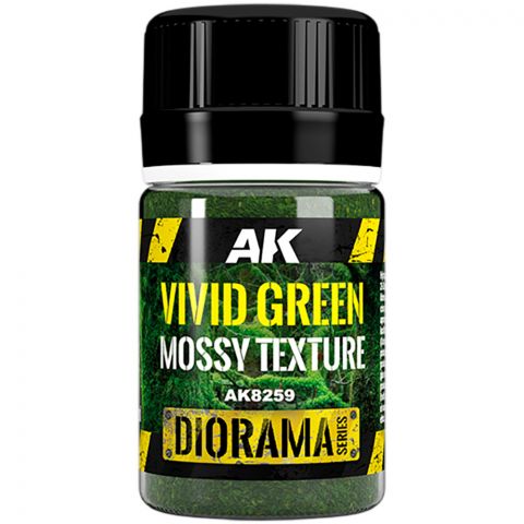 AK Diorama: Vivid Green Mossy Texture
