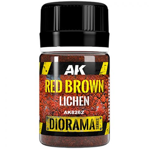 AK Diorama: Red Brown Lichen