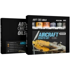Набор красок ABT 502 Oils: Aircraft Effects Set AKABT305