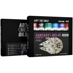 Набор красок ABT 502 Oils: Fantasy & Sci-Fi Colors Set AKABT310