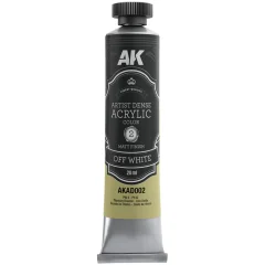 Краска AK Artistic Dense Acrylic: Off White AKAD002