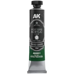 Краска AK Artistic Dense Acrylic: Faded Green AKAD011