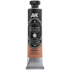 Краска AK Artistic Dense Acrylic: Basic Flesh AKAD013