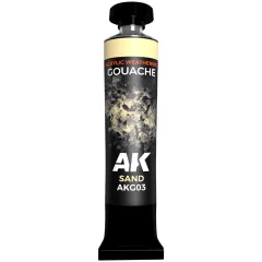 Краска AK Interactive Gouache: Sand AKG03 (20 мл)
