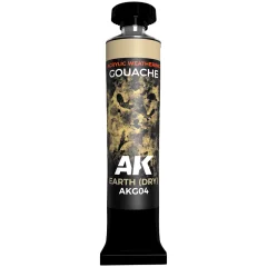 Краска AK Interactive Gouache: Earth (Dry) AKG04 (20 мл)