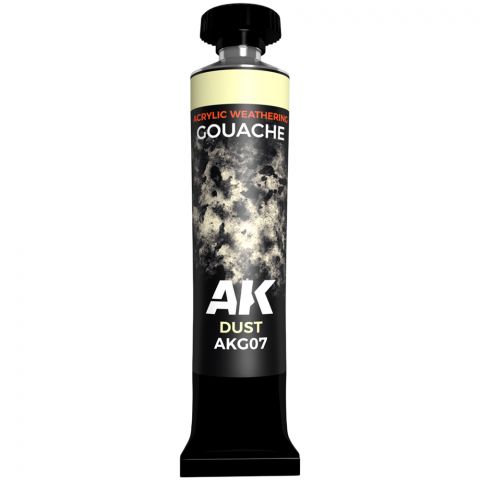Краска AK Interactive Gouache: Dust AKG07 (20 мл)