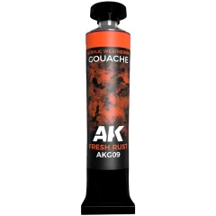 Краска AK Interactive Gouache: Fresh Rust AKG09 (20 мл)