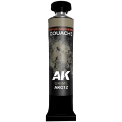 Краска AK Interactive Gouache: Grime AKG12 (20 мл)