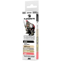 Набор маркеров AK Interactive Playmarkers: Skeletons & Zombies AKM102