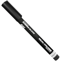 Маркер AK Interactive Real Colors: Rubber Black RCM001