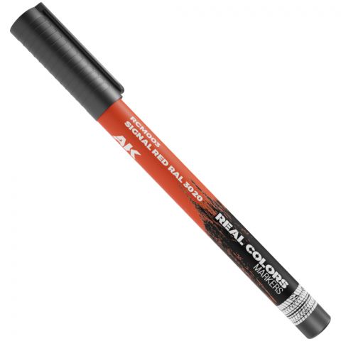 Маркер AK Interactive Real Colors: Signal Red RAL 3020 RCM003