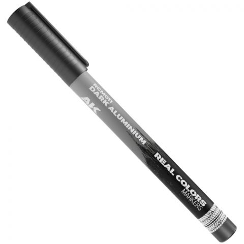 Маркер AK Interactive Real Colors: Dark Aluminium RCM011