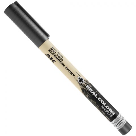 Маркер AK Interactive Real Colors: RAL 1001 Elfenbein-Ivory RCM014