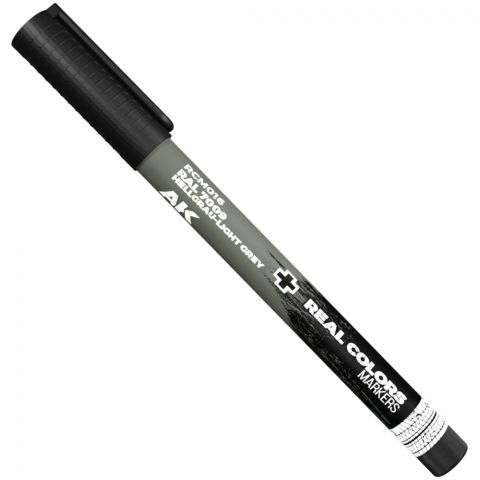 Маркер AK Interactive Real Colors: RAL 7009 Hellgrau-Light Grey RCM016
