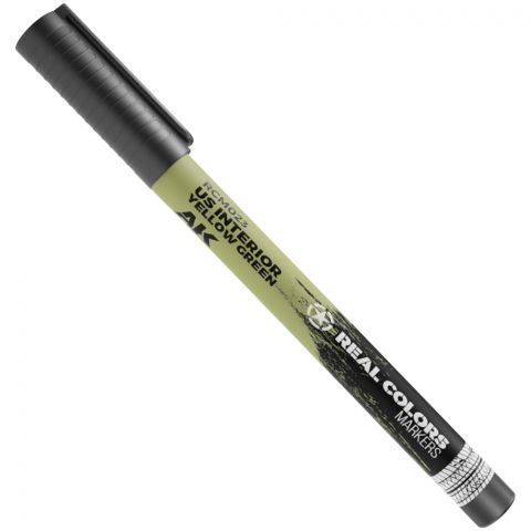 Маркер AK Interactive Real Colors: US Interior Yellow Green RCM023