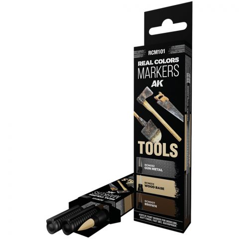 Набор маркеров AK Interactive Real Colors: Tools RCM101