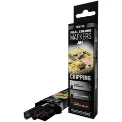 Набор маркеров AK Interactive Real Colors: Chipping RCM105