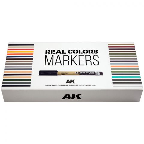 Набор маркеров AK Interactive Real Colors: Special Box RCM150