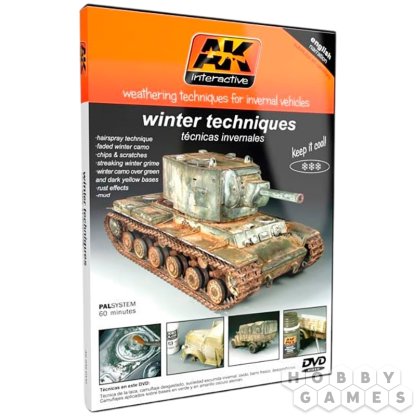 Руководство AK Interactive Weathering Techniques For Invernal Vehicles: Winter Techniques