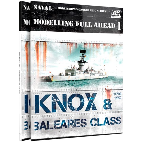 Руководство AK Interactive Modelling Full Ahead 1: Knox & Baleares Class