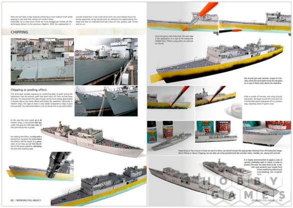 Руководство AK Interactive Modelling Full Ahead 1: Knox &amp; Baleares Class фото 6