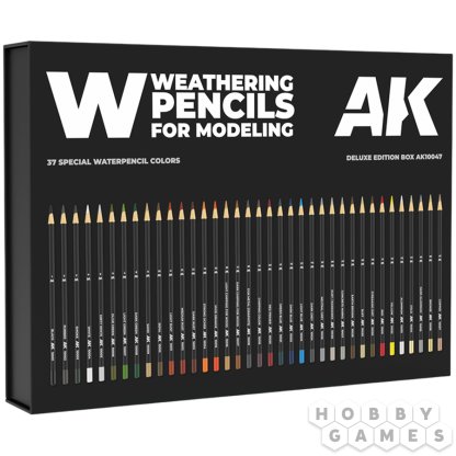 Набор карандашей AK Interactive: Weathering Pencils for Modeling. Deluxe Edition Box AK10047