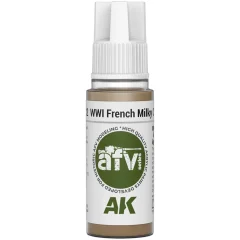Краска AK Interactive WWI French Milky Coffee AK11302 (18 мл)