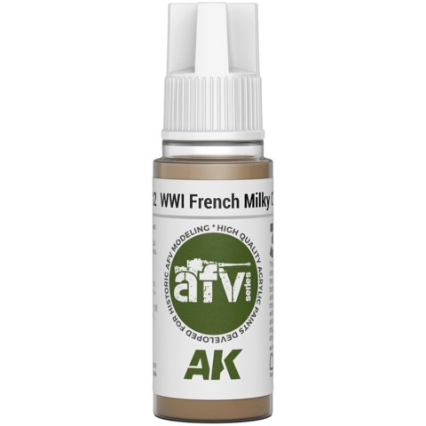 Краска AK Interactive WWI French Milky Coffee AK11302 (18 мл)