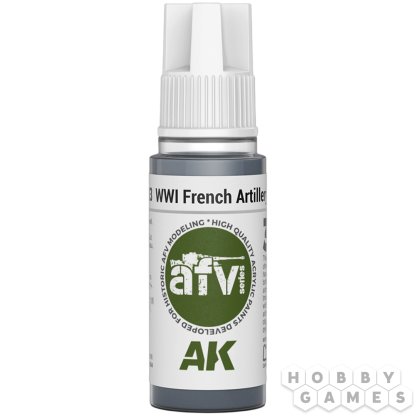 Отзывы о Краска AK Interactive: WWI French Artillery Grey AK11303 (18 мл)