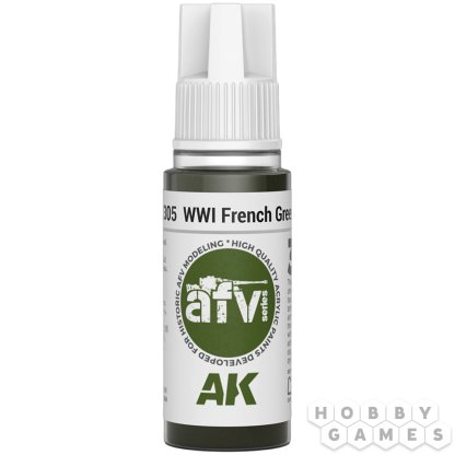 Краска AK Interactive: WWI French Green 1 AK11305 (18 мл)