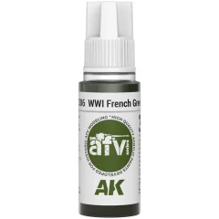 Краска AK Interactive: WWI French Green 2 AK11306 (18 мл)