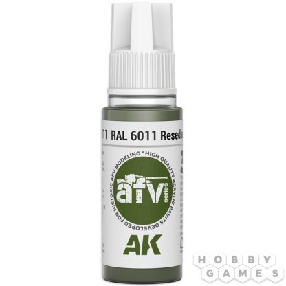 Краска AK Interactive AFV: RAL 6011 Resedagrün AK11311 (18 мл)