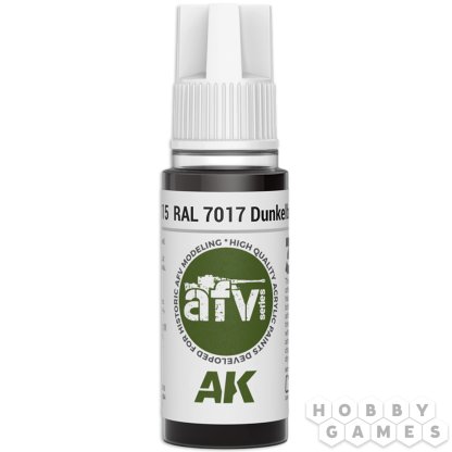 Краска AK Interactive AFV: RAL 7017 Dunkelbraun AK11315 (18 мл)
