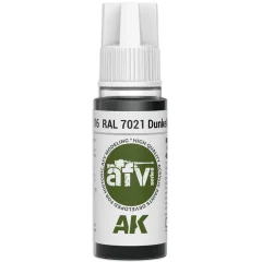 Краска AK Interactive AFV: RAL 7021 Dunkelgrau AK11316 (18 мл)